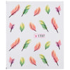 10pcs Stylish Art Tips Feather Water Transfers Nail Sticker for Ladies