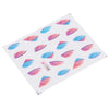 10pcs Stylish Art Tips Feather Water Transfers Nail Sticker for Ladies