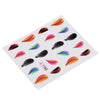 10pcs Stylish Art Tips Feather Water Transfers Nail Sticker for Ladies