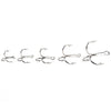 100 Pcs Lures Fishing Treble Hooks