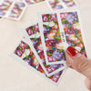 10pcs Flower Nail Decals Art Water Transfer Stickers Nail DIY Decoration