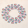 10pcs Flower Nail Decals Art Water Transfer Stickers Nail DIY Decoration