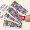 10pcs Flower Nail Decals Art Water Transfer Stickers Nail DIY Decoration