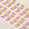 10pcs Flower Nail Decals Art Water Transfer Stickers Nail DIY Decoration