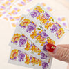 10pcs Flower Nail Decals Art Water Transfer Stickers Nail DIY Decoration