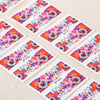 10pcs Flower Nail Decals Art Water Transfer Stickers Nail DIY Decoration