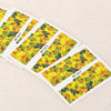 10pcs Flower Nail Decals Art Water Transfer Stickers Nail DIY Decoration