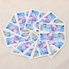 10pcs Flower Nail Decals Art Water Transfer Stickers Nail DIY Decoration