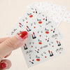 10pcs Fashion DIY Different Patterns Nail Art Decoration Sticker