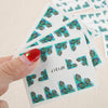 10pcs Fashion DIY Different Patterns Nail Art Decoration Sticker