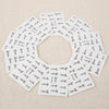 10pcs Fashion DIY Different Patterns Nail Art Decoration Sticker