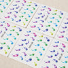 10pcs Fashion DIY Different Patterns Nail Art Decoration Sticker