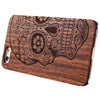 Skeleton Wood Frame Back Cover Case for iPhone 6 Plus / 6S Plus