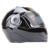 Full Face Motorcycle Helmet Dual Visor Street Bike with Transparent Shield