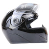 Full Face Motorcycle Helmet Dual Visor Street Bike with Transparent Shield