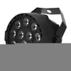 12 LEDs RGBW Color Mixing Par Lamp 8CH Voice Activated Light for Stage Party