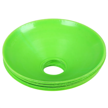 12pcs Soft PP Agility Disc Cones for Football Soccer