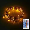 10M 100 LEDs Copper Decorative String Light with Remote Control