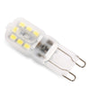 G9 220V 2.5W 200 - 250LM 14 LEDs Dimmable Bulb with Transparent Mask