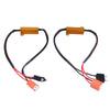 2pcs 50W H7 Car Turn Signal Load Resistor Error Canceller LED Decoder