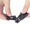 10pcs / Lot Multifunctional Paracord Plastic Bracelet Button Buckle Outdoor Survival Accessory