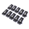 10pcs / Lot Multifunctional Paracord Plastic Bracelet Button Buckle Outdoor Survival Accessory