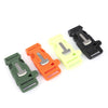 10pcs / Lot Multifunctional Paracord Plastic Bracelet Button Buckle Outdoor Survival Accessory