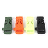 10pcs / Lot Multifunctional Paracord Plastic Bracelet Button Buckle Outdoor Survival Accessory