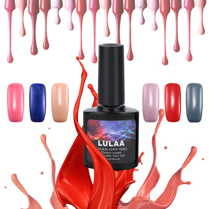 12ml LULAA Finger Beauty Nail Polish Inodorous Soak off Gel