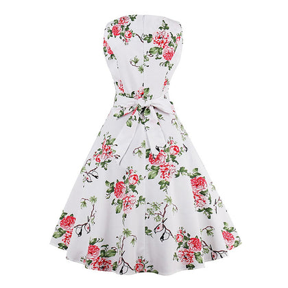 Floral Print Women Dress