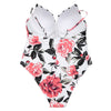 Floral One Piece Underwire Swimsuit