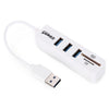 High Speed Combo 5-port USB 2.0 Hub Expansion Card Reader