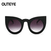 Womens Cat Eye Sunglasses Retro Vintage Shades Oversized Glasses