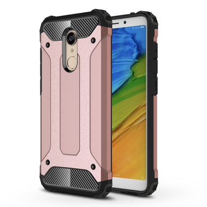 Luanke High Impact Premium Dual Layer Rugged Shock-proof Armor Defender Case Cover for Xiaomi Redmi 5 Plus