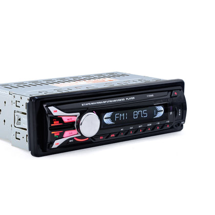 1188B 12V Detachable Front Panel Car Audio Stereo FM Bluetooth V2.0 USB SD Mp3 Player AUX Mic Hands-free with Remote Control