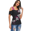 Skull Print Blouson Top