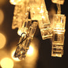 Clip Creative LED Photo Wall String Colorful Flash Light Bedroom Decoration