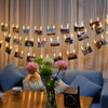 Clip Creative LED Photo Wall String Colorful Flash Light Bedroom Decoration