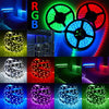 ZDM RGB LED Strip Light 5M 75W with 44 Key IR Remote Controller DC12V