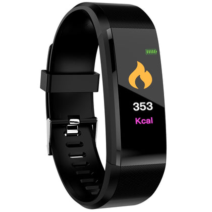 115Plus Smart Bracelet 0.96 inch ST - 17H25 16KB RAM 512KB ROM Heart Rate Monitor Step Count Sedentary Reminder IP67 80mAh Built-in