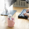 USB Mini Ultrasonic Atomizing Waterless Humidifier for Home Office