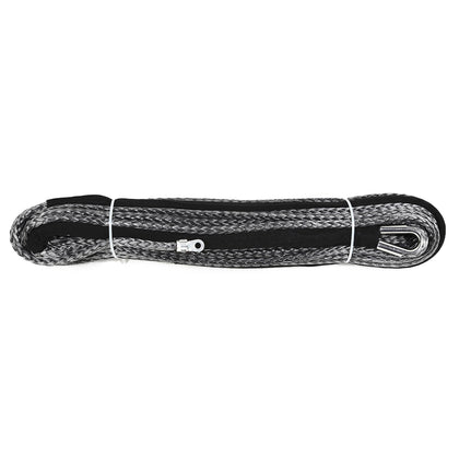 12mm x 25m Synthetic Winch Rope Line Recovery Cable