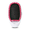 KWM - 528 Portable Stylish Ionic Hairbrush Comb Padded Washable Anti-static Massage