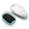 KWM - 528 Portable Stylish Ionic Hairbrush Comb Padded Washable Anti-static Massage
