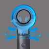 No Blade Fan with Three Gears Speed Regulation Lightweight Detachable for Travelling