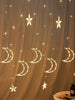 3.5 Meters 2W Waterproof Moon and Stars Decorative String Lights