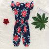 108 Girls Polyester Print Jumpsuit