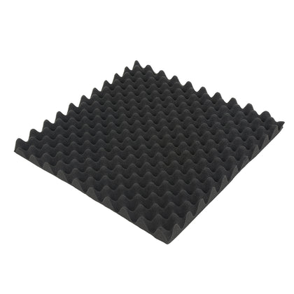 10pcs Egg Crate Acoustic Foam Panels Studio Soundproof Pads 50 x 50 x 5cm