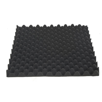 10pcs Egg Crate Acoustic Foam Panels Studio Soundproof Pads 50 x 50 x 5cm