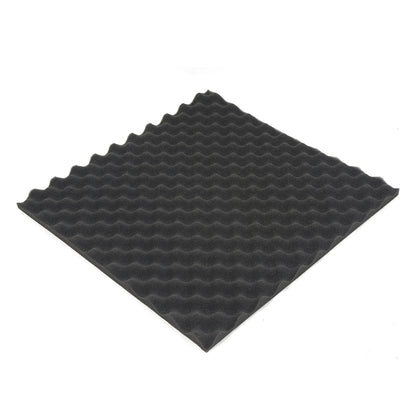 10pcs Egg Crate Acoustic Foam Panels Studio Soundproof Pads 50 x 50 x 2cm